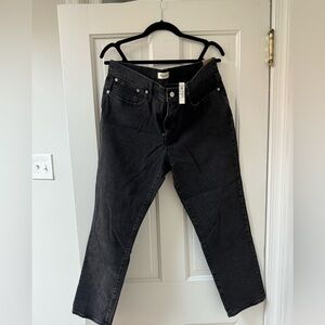Madewell NWT tomboy straight Jean size 32